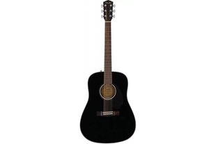 FENDER CD-60S BLACK WN Гитара акустическая фото 1