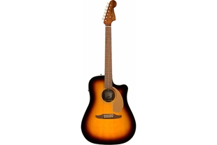 FENDER REDONDO PLAYER SUNBURST WN Гитара электроакустическая фото 1