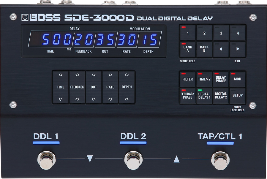 Педаль эффектов Boss SDE-3000D Dual Digital Delay фото 2