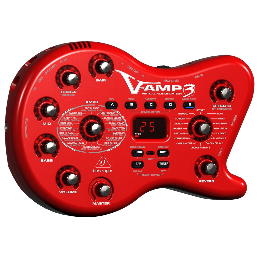Виртуальный гитарный усилитель Behringer V-AMP3 фото 3