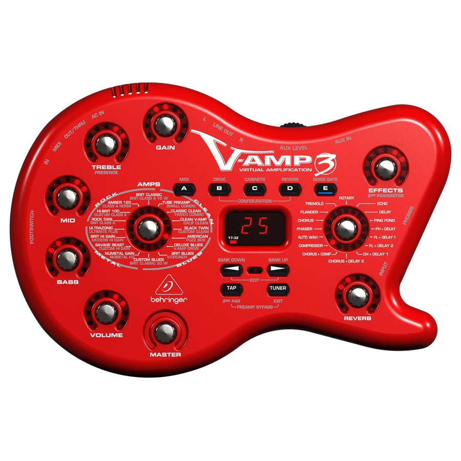 Віртуальний гітарний підсилювач Behringer V-AMP3 фото 1