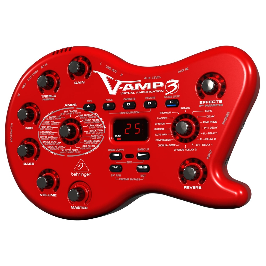 Виртуальный гитарный усилитель Behringer V-AMP3 фото 2
