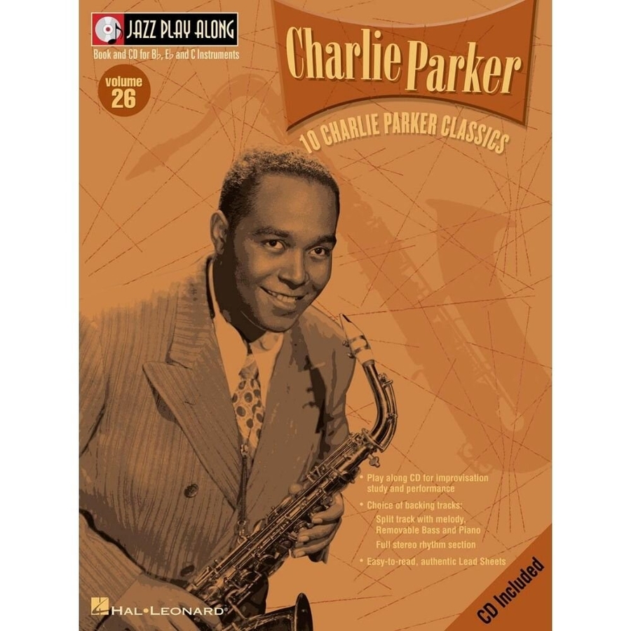 Charlie Parker Jazz Play-Along Volume 26 Hal Leonard 843019 Ноти фото 1