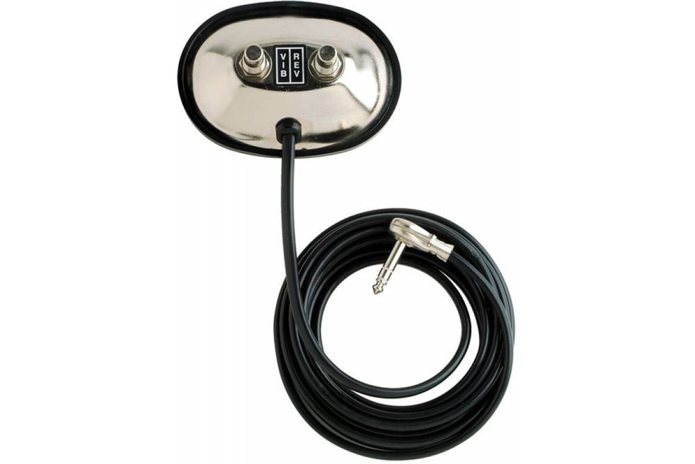 FENDER 2-BUTTON VINTAGE STYLE FOOTSWITCH VIBRATO-REVERB Футсвич для усилителей FE-0154 фото