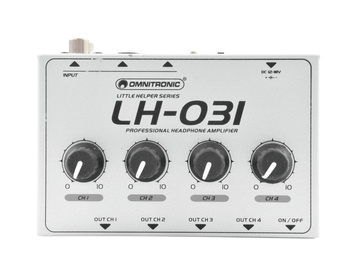 OMNITRONIC LH-031 Підсилювач для навушників фото 1