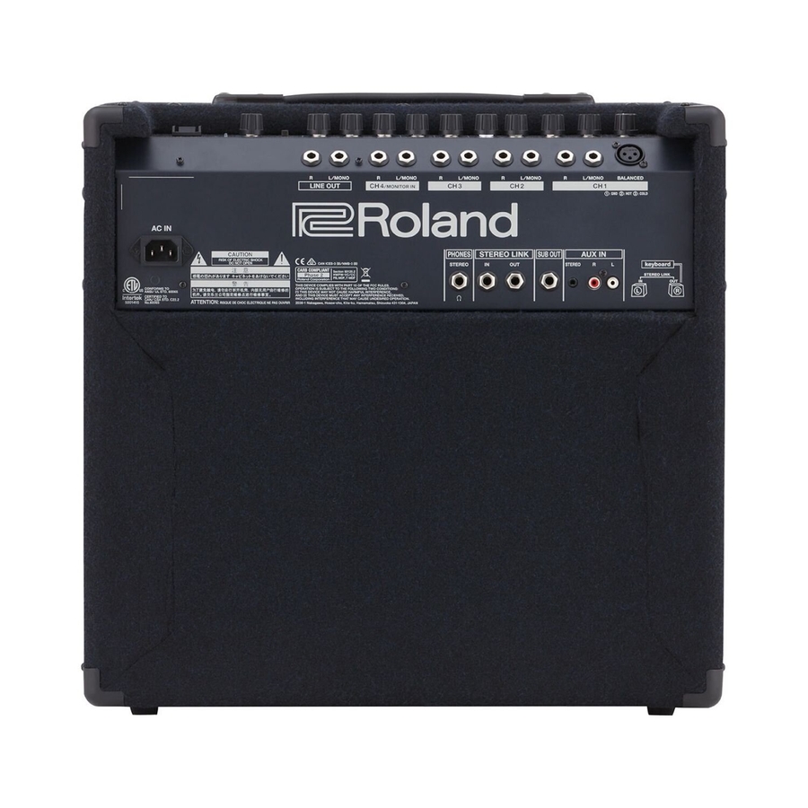 Клавишный комбоусилитель Roland KC400 фото 3