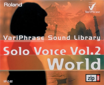 Коллекция звуков VariPhrase 02 Roland VPZ02 World фото 1