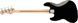 SQUIER by FENDER AFFINITY SERIES JAZZ BASS MN BLACK Бас-гітара SQ-0060 фото 2