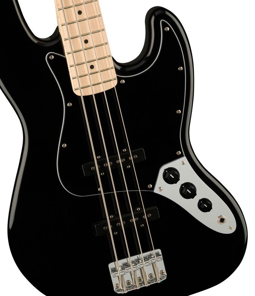 SQUIER by FENDER AFFINITY SERIES JAZZ BASS MN BLACK Бас-гитара SQ-0060 фото