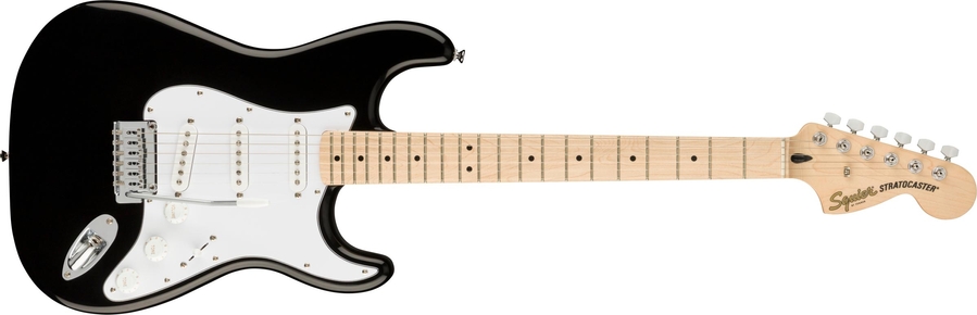 SQUIER by FENDER AFFINITY SERIES STRATOCASTER MN BLACK Електрогітара фото 2