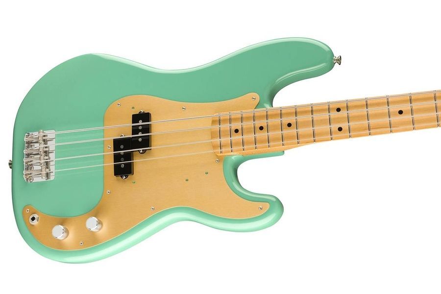 FENDER VINTERA '50s PRECISION BASS MN SEA FOAM GREEN Бас-гитара FE-0632 фото
