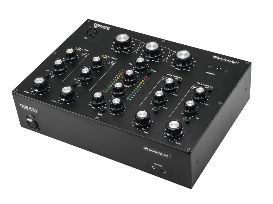 DJ мікшер OMNITRONIC TRM-402 OM-1107 фото