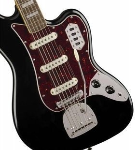 SQUIER by FENDER CLASSIC VIBE BASS VI LR BLACK Бас-гитара SQ-0159 фото