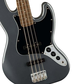 SQUIER by FENDER AFFINITY SERIES JAZZ BASS LR CHARCOAL FROST METALLIC Бас-гітара фото 1