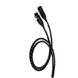 Мікрофонний кабель Proel BRV250LU5BW, Чорний з білим