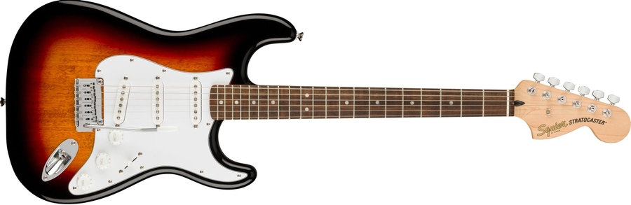 SQUIER by FENDER AFFINITY SERIES STRATOCASTER LRL 3-COLOR SUNBURST Електрогітара фото 2