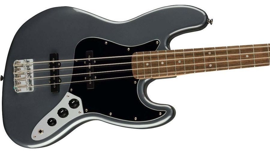 SQUIER by FENDER AFFINITY SERIES JAZZ BASS LR CHARCOAL FROST METALLIC Бас-гітара SQ-0058 фото