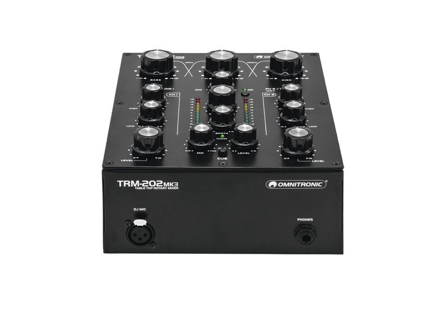 DJ мікшер OMNITRONIC TRM-202MK3 OM-0138 фото