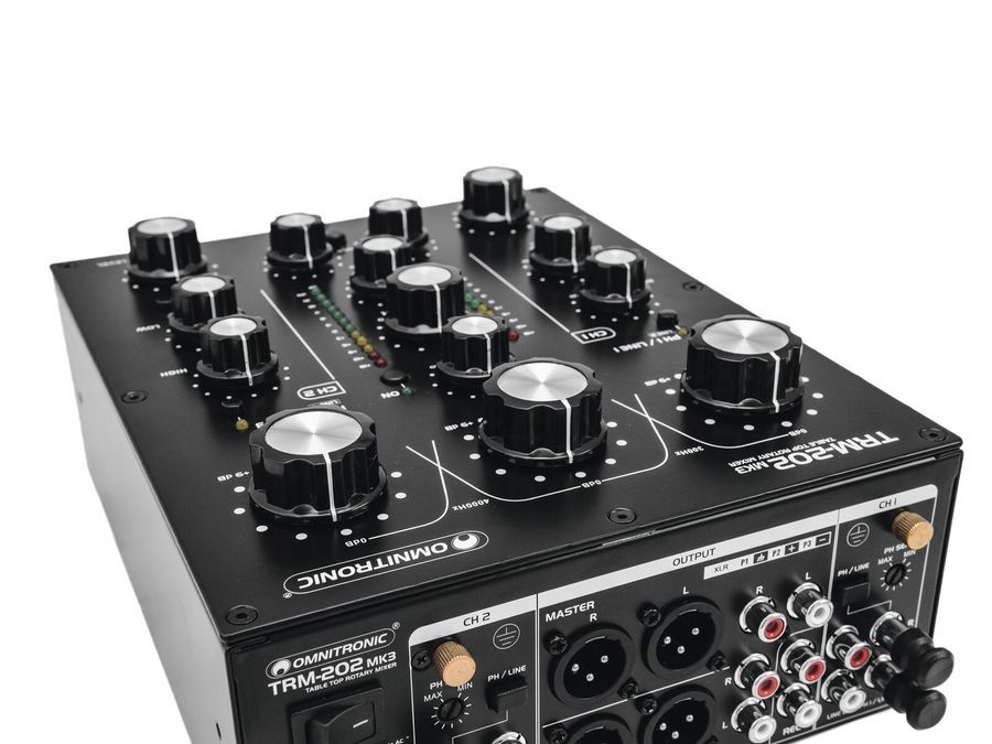 DJ мікшер OMNITRONIC TRM-202MK3 OM-0138 фото
