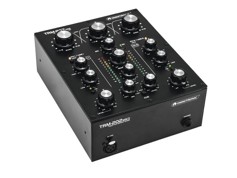 DJ мікшер OMNITRONIC TRM-202MK3 OM-0138 фото