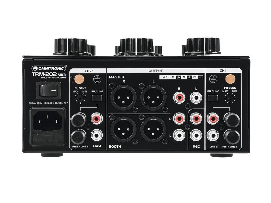 DJ мікшер OMNITRONIC TRM-202MK3 OM-0138 фото