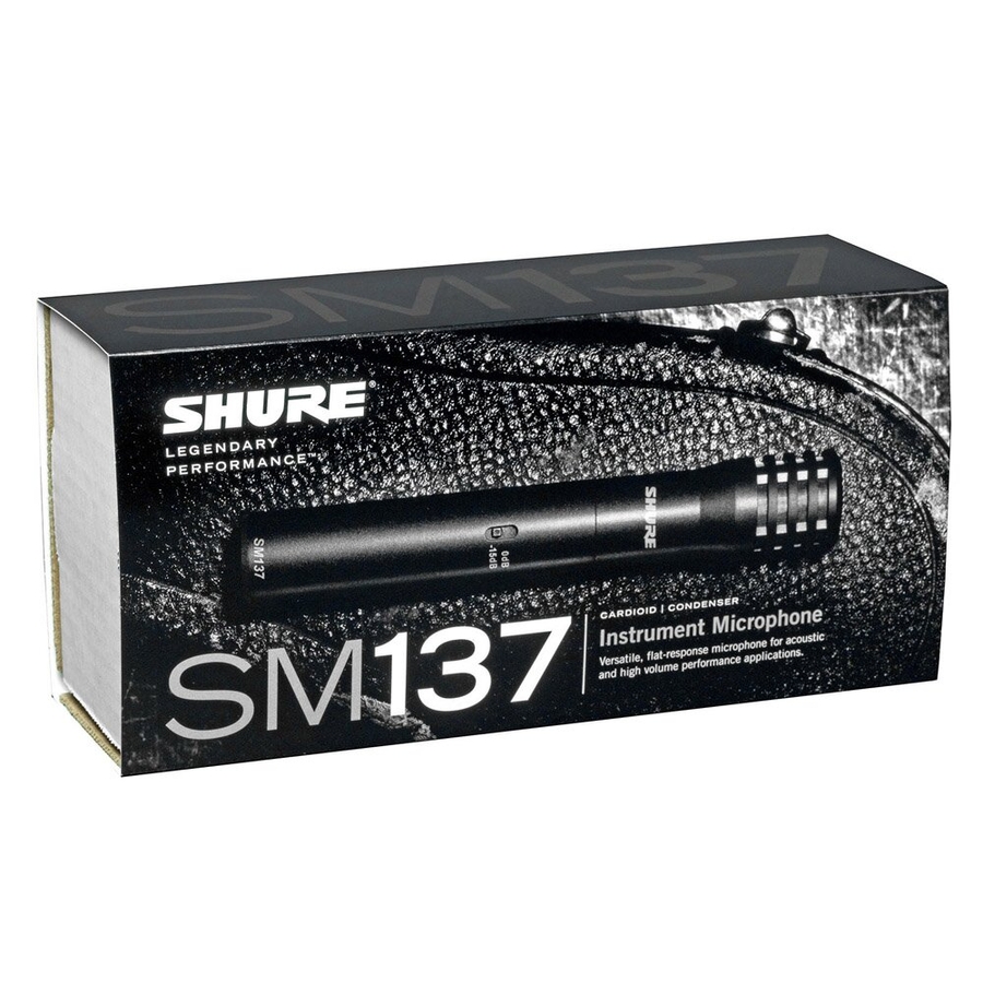 Инструментальный микрофон Shure SM137LC фото 3