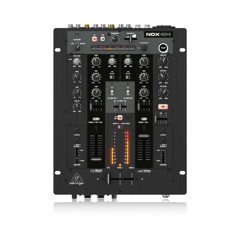 DJ микшер Behringer PRO Mixer NOX404 — купить от официального