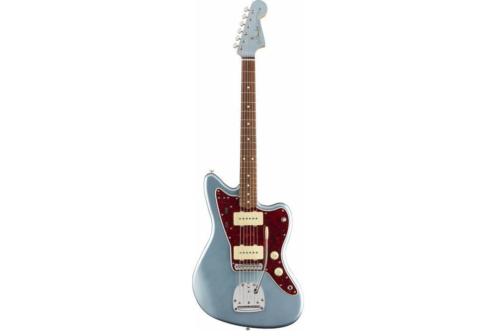 FENDER VINTERA '60s JAZZMASTER PFN ICE BLUE METALLIC Электрогитара FE-0640 фото