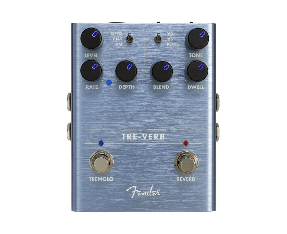 FENDER PEDAL TRE-VERB Педаль эффектов FE-0462 фото