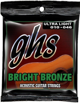 Струни для акустичної гітари GHS BB10U фото 1