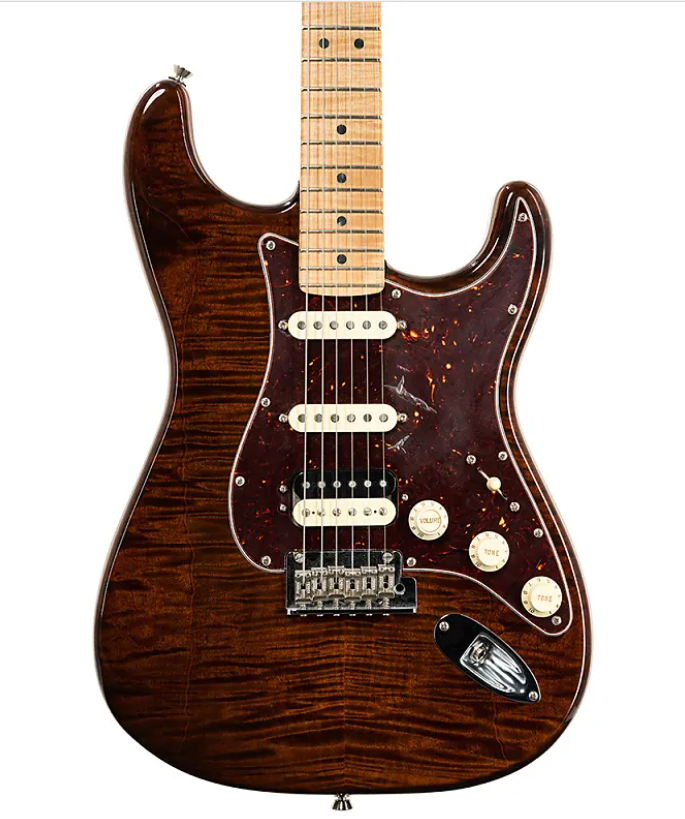 FENDER RARITIES FLAME MAPLE TOP STRATOCASTER Электрогитара фото 2