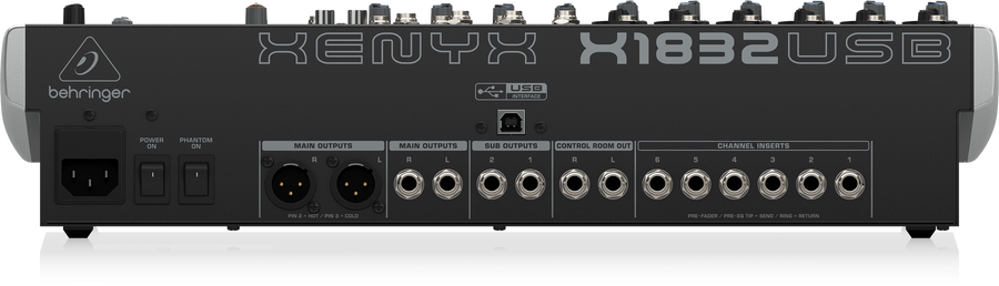 Аналоговый микшерный пульт Behringer XENYX X1832USB BE-0744 фото