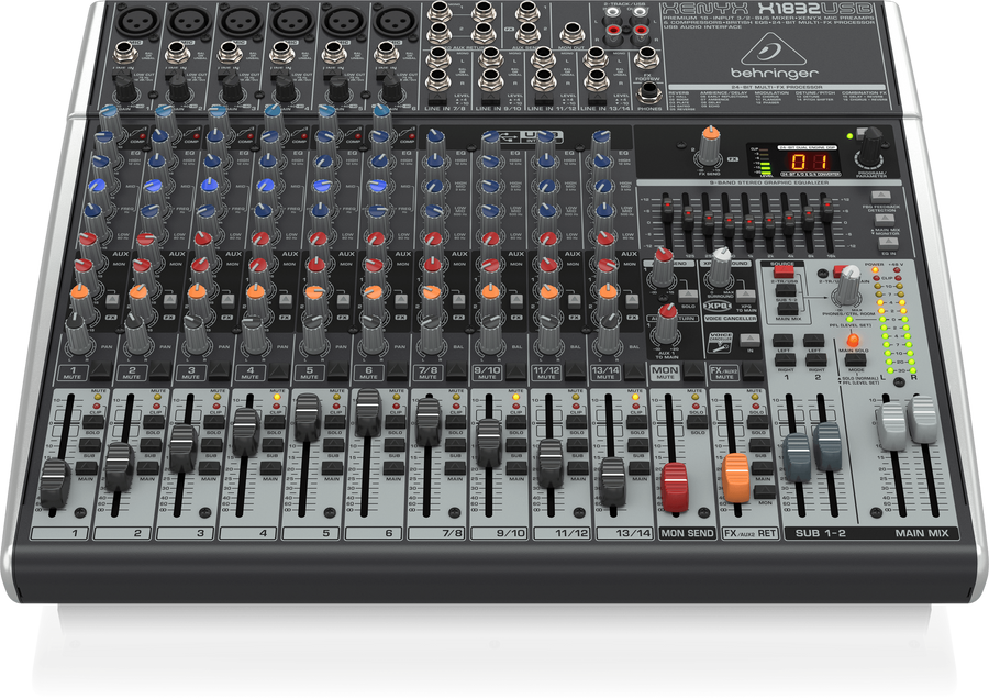 Аналоговый микшерный пульт Behringer XENYX X1832USB BE-0744 фото
