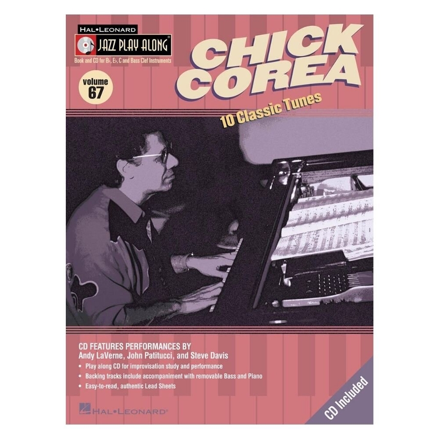 Сhick Сorea Jazz Play-Along Volume 67 Hal Leonard 843068 Ноти фото 1