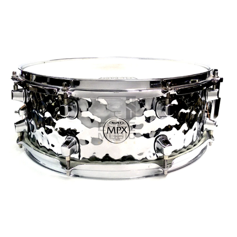 Малий барабан Mapex MPST4558H Steel Hammered Snare Drum фото 4