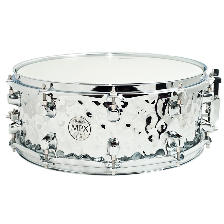 Малий барабан Mapex MPST4558H Steel Hammered Snare Drum фото 2