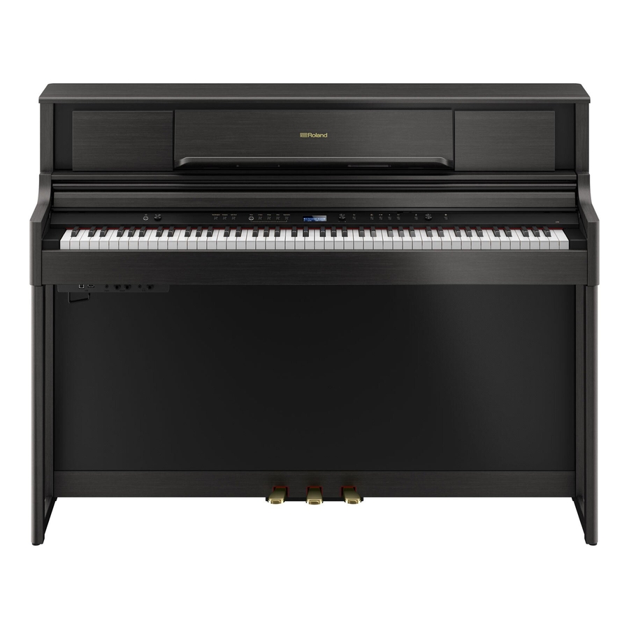 Цифрове фортепіано Roland LX705 PE чорний лакований фото 2