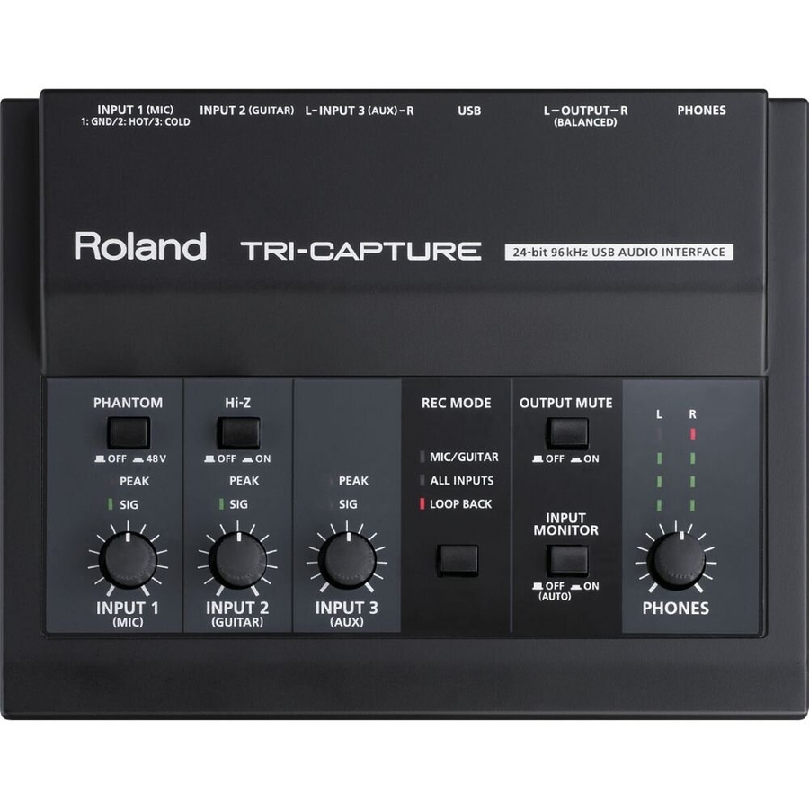Аудиоинтерфейс Roland UA-33 Tri-Capture фото 1