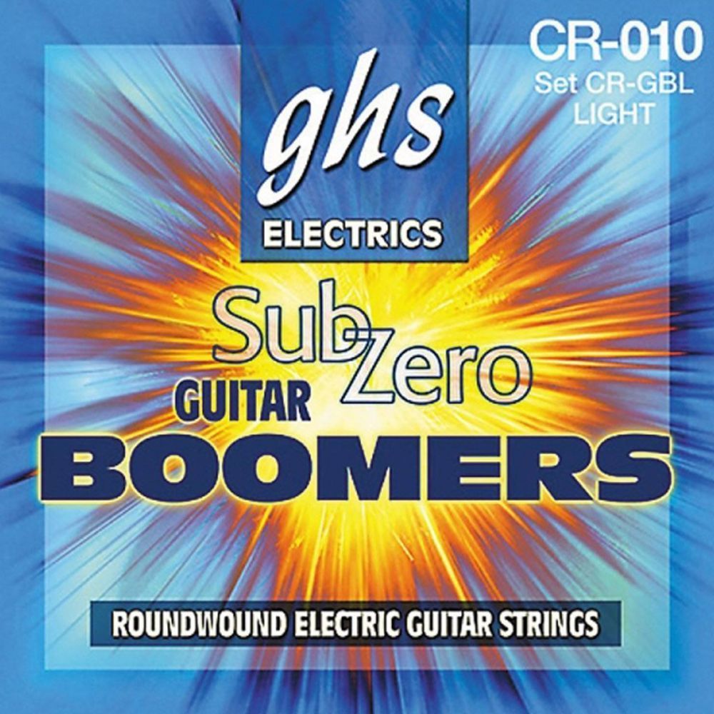 Струни для електрогітари GHS CR-GBL серії Sub-Zero Boomers GH-0125 фото