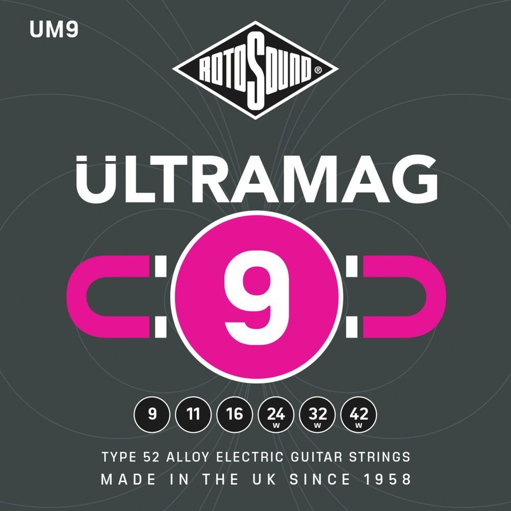 Струни для електрогітари Rotosound UM9 RS-0645 фото