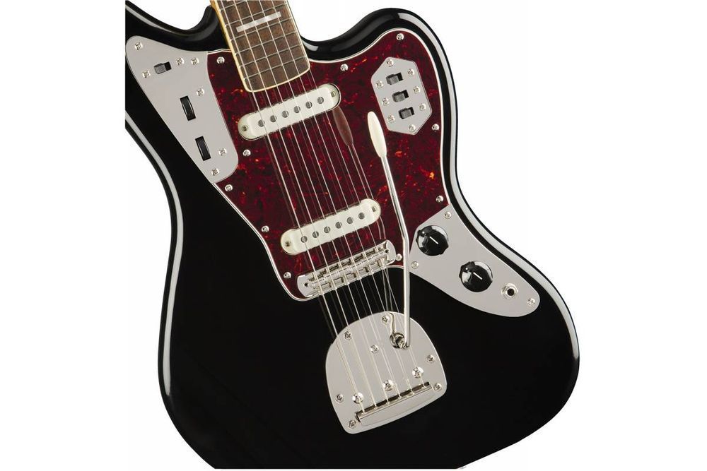SQUIER by FENDER CLASSIC VIBE 70S JAGUAR LRL BLACK Электрогитара SQ-0157 фото