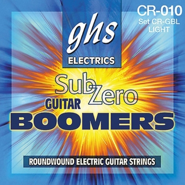 Струни для електрогітари GHS CR-GBL серії Sub-Zero Boomers фото 1