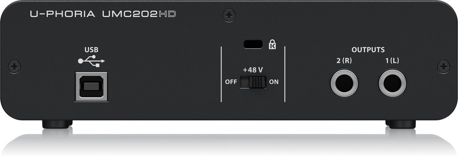 Behringer UMC202HD Аудиоинтерфейс фото 3