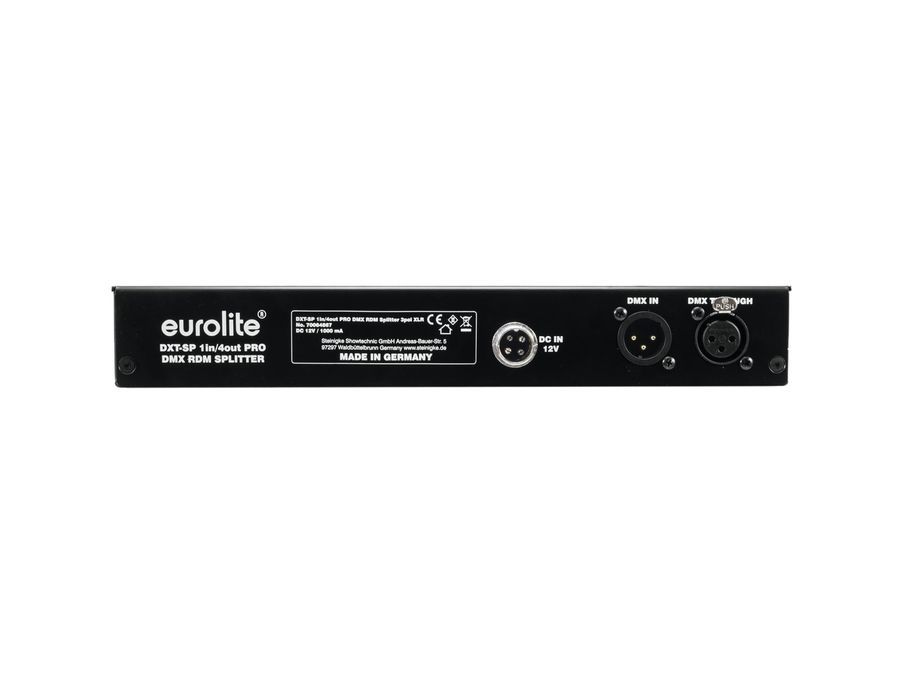 EUROLITE DXT-SP 1in/4out PRO DMX RDM Splitter EL-0547 фото
