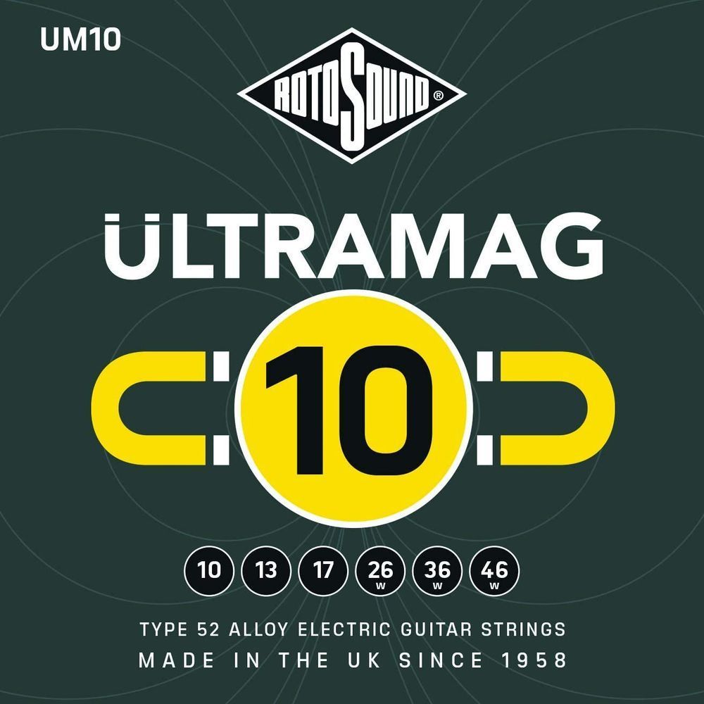 Струни для електрогітари Rotosound UM10 RS-0646 фото
