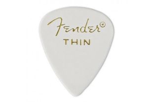 FENDER 351 PICKS WHITE THIN Набор медиаторов FE-0159 фото