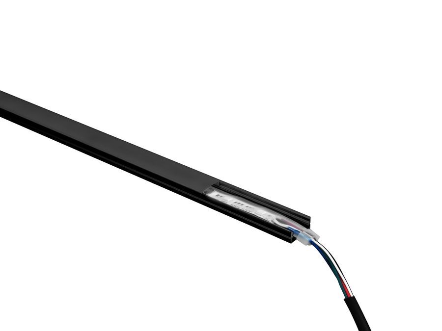 EUROLITE U-profile 20mm for LED Strip black 2m EL-1568 фото