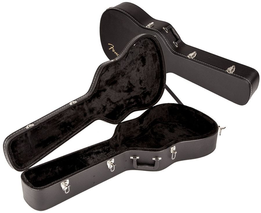 FENDER DREADNOUGHT ACOUSTIC GUITAR CASE BLACK FLAT TOP Кейс для акустичної гітари FE-0327 фото