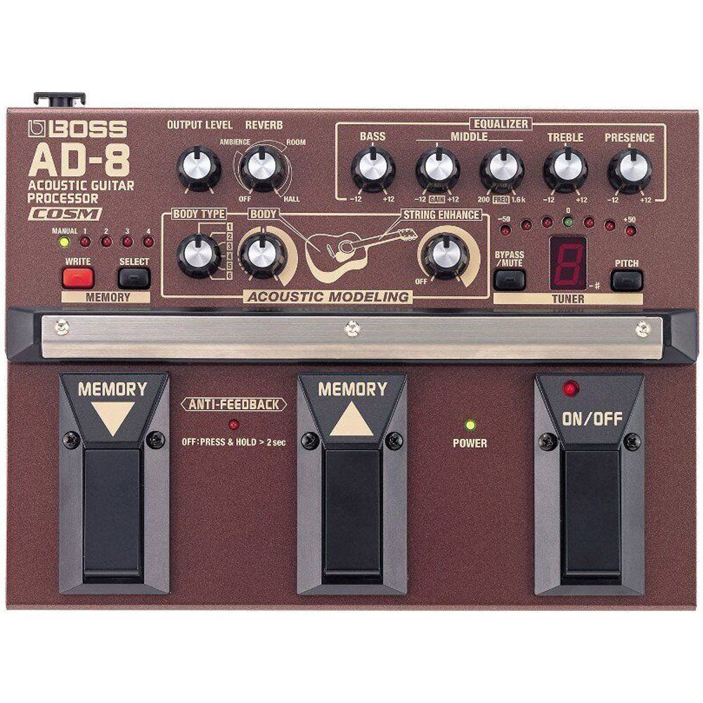 Процесор ефектів для гітари Boss AD8 BO-0005 фото