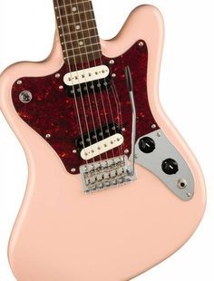 SQUIER by FENDER PARANORMAL SUPER SONIC LRL SHELL PINK Электрогитара SQ-0191 фото